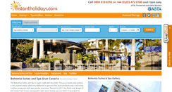 Desktop Screenshot of bohemiasuitesholidays.com